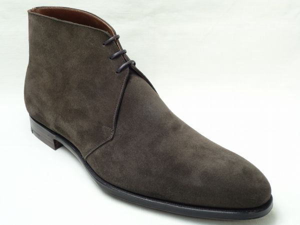 Crockett \u0026 Jones Millbank 7 1/2 黒チャッカブーツ - ドレス