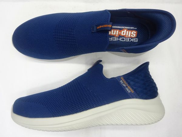 スケッチャーズSKECHERSスケッチャーズ ULTRA FLEX 3.0 SMOOTH STEP 232450-NVY｜男の大きな靴の専門店  ビッグ・ビー