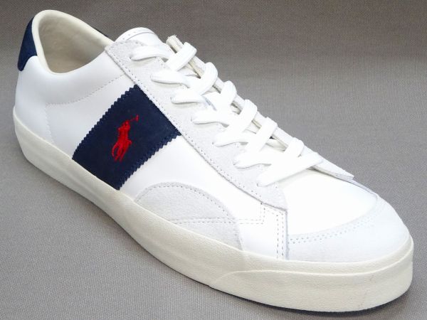 POLO RALPH LAUREN SAYER SPORT RE48　WH/NV