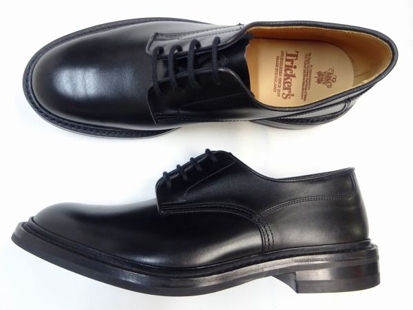 トリッカーズ Tricker's 5636-8 WOODSTOCK BLACK BOX CALF