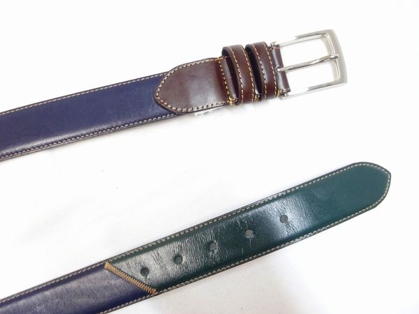 KIETH BELT 91888 BR/NV 115cm（サイズ調整可能）